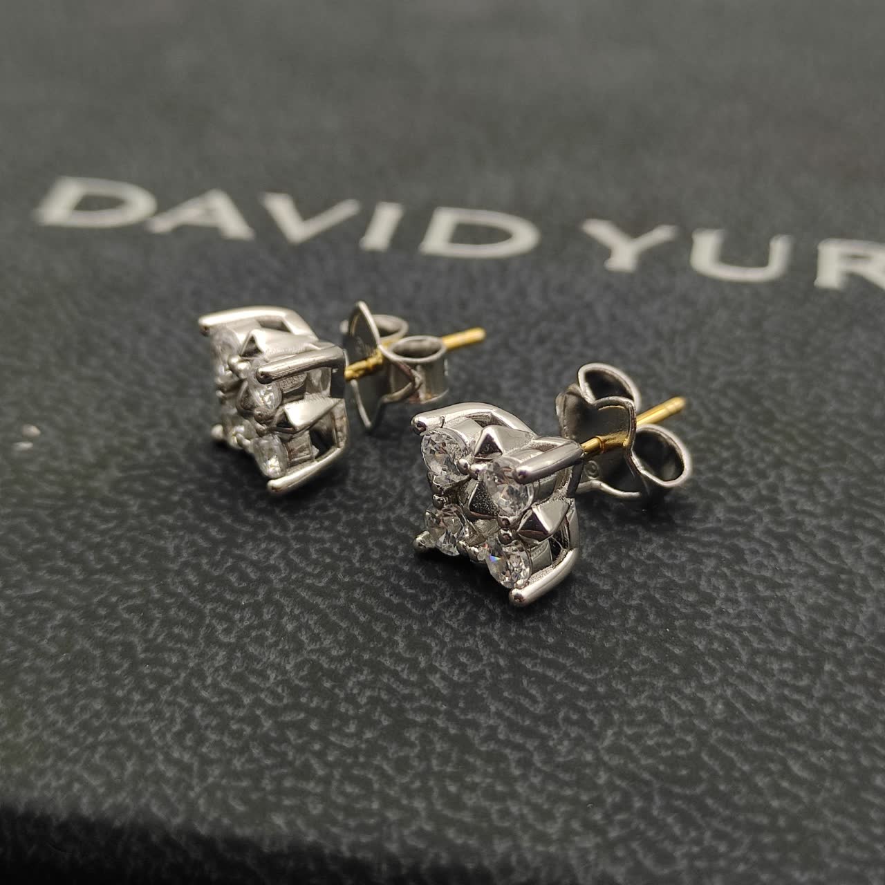 David Yurman Square Earrings